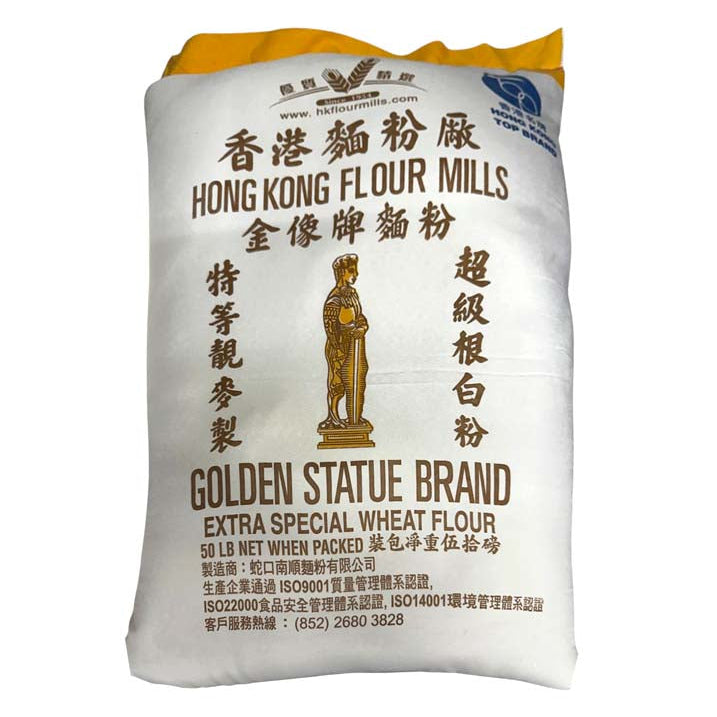 GOLDEN STATUE  EXTRA SPECIAL WHEAT FLOUR 金像 麵粉*高筋*（50 LB）