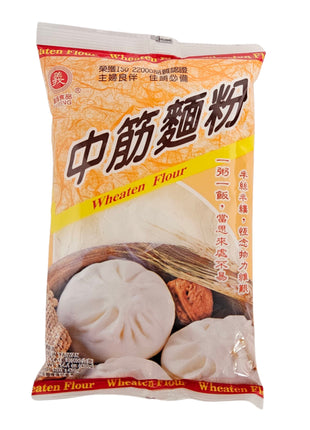 YI FENG WHEATEN  FLOUR 義峰 中筋麵粉（400 G）