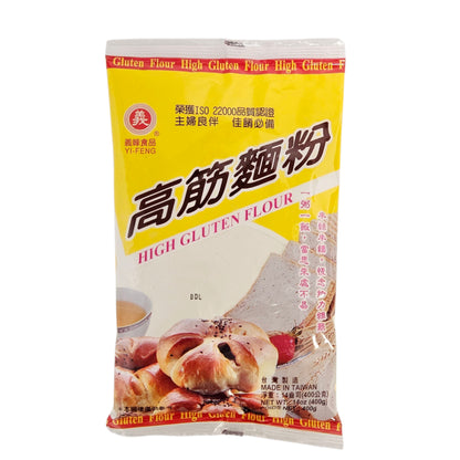 YI FENG GLUTEN FLOUR 義峰 高筋麵粉（400 G）