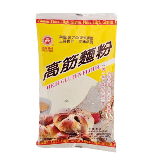 YI FENG GLUTEN FLOUR 義峰 高筋麵粉（400 G）