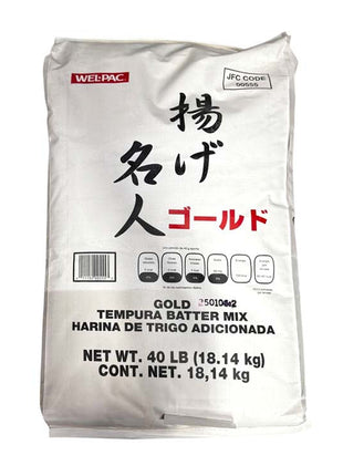 WEL PAC GOLD TEMPURA BATTER MIX 日本 炸蝦粉（40 LB）