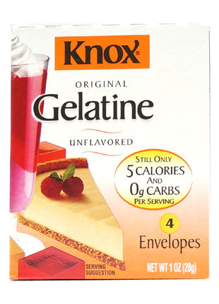 KNOX  UNFLAVORED GELATINE 魚膠粉(1 OZ)