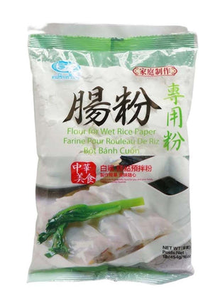 FLOUR FOR WET RICE PAPER 白鯊 腸粉專用粉(16 OZ)