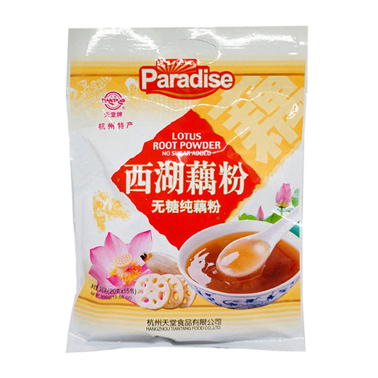 PARADISE LOTUS ROOT POWDER (NO SUGAR ADDED)天堂 西湖蓮藕粉*無糖*(300 G)