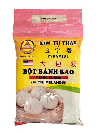 KIM TU THAP BOT BANH BAO-MIXED FLOUR 金字塔 大包粉（16 OZ）