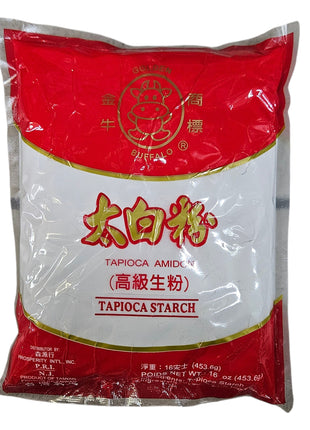 GOLDEN BUFFALO TAPIOCA STARCH 金牛 太白粉(16 OZ)