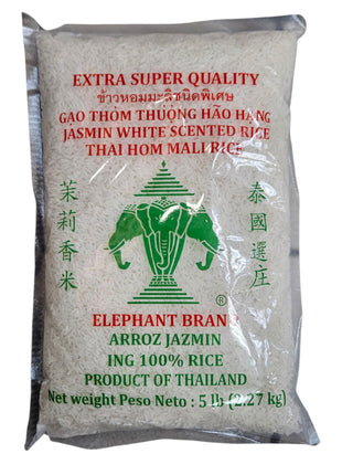 ERAWAN JASMINE RICE 三象  香米（5 LB）