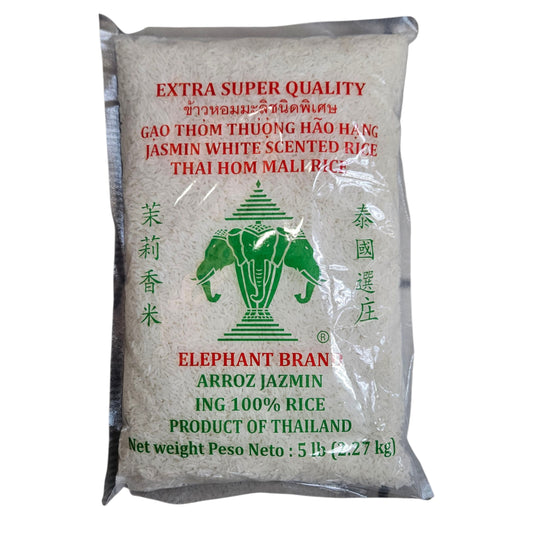 ERAWAN JASMINE RICE 三象  香米（5 LB）