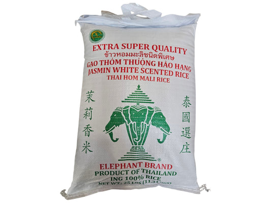 ERAWAN JASMINE RICE 三象 香米（25 LB）