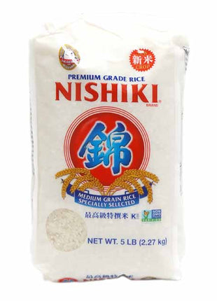 NISHIKI PREMIUM GRADE RICE 錦字 錦字米(5 LB)