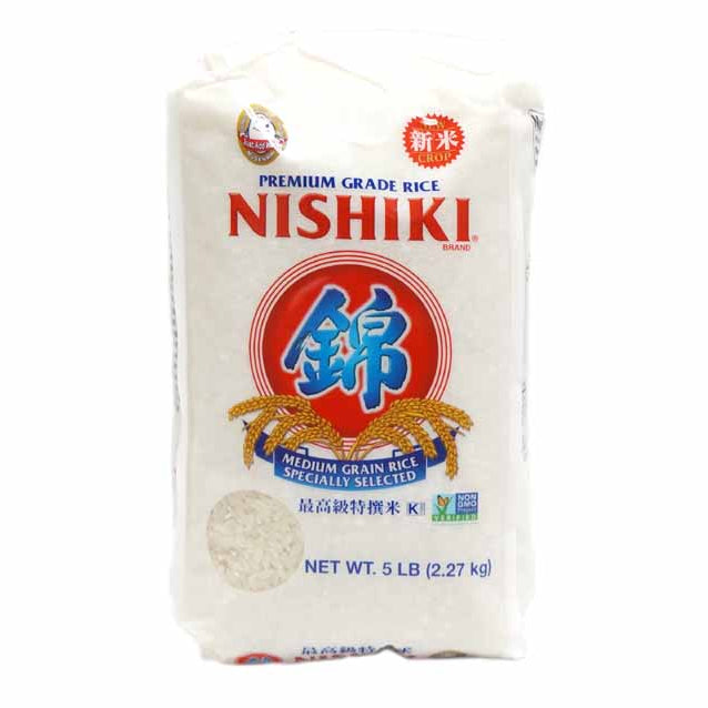NISHIKI PREMIUM GRADE RICE 錦字 錦字米(5 LB)