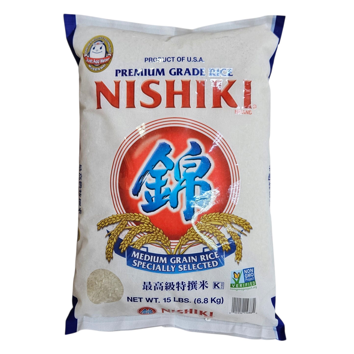 NISHIKI PREMIUM RICE 錦字 錦字米(15 LB)