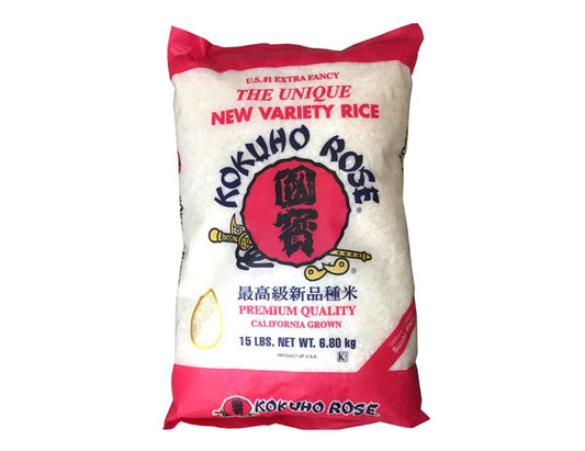 KOKUHO  ROSE RICE 紅國寶米 (15 LB)