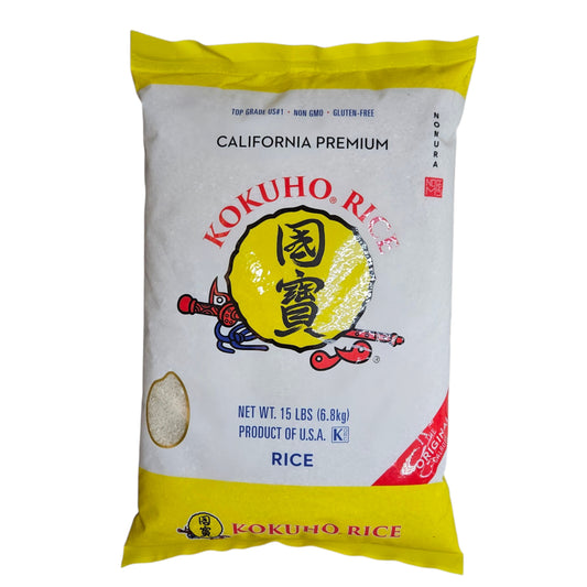 NOMURA YELLOW KOKUHO RICE 黃國寶米（15 LB）