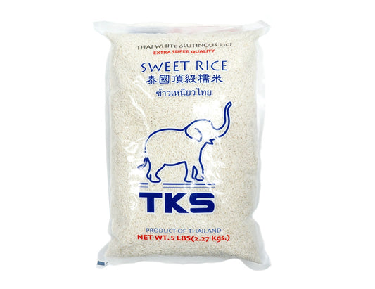 SWEET RICE L/GRAIN 長糯米*泰國*(5 LB)