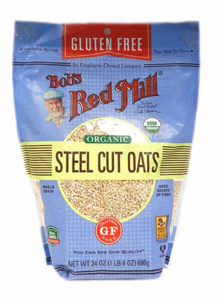 ORGANIC STEEL CUT OATS GLUTEN FREE 有機燕麥*無麩質*(24 OZ)