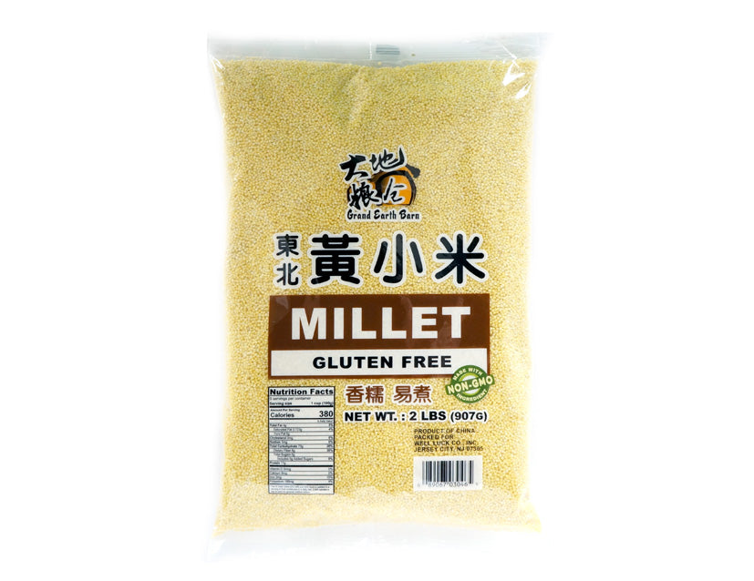 MILLET GLUTEN FREE 大地糧倉 東北黃小米（2 LB）