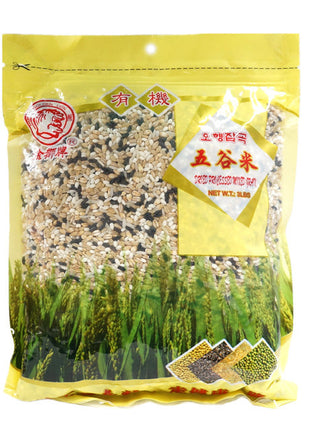 GOLDEN LION DRIED PROCESSED MIXED RICE 金獅 五穀米 (3 LB)