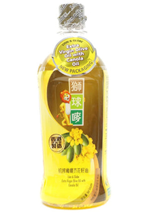 LION PURE CANOLA OIL 獅球嘜 純正芥花籽油(900 ML)