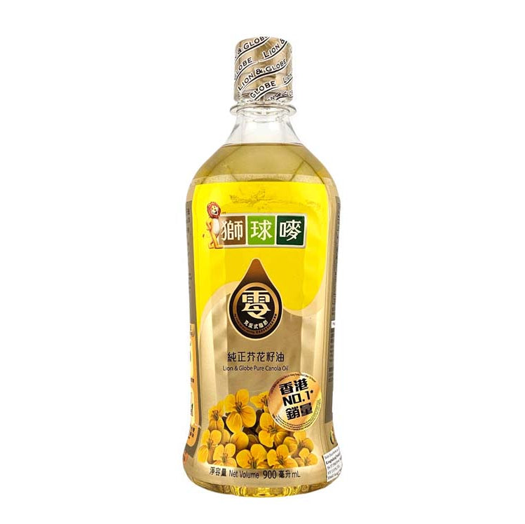 LION PURE CANOLA OIL 獅球嘜 純正芥花籽油(900 ML)
