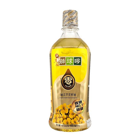 LION PURE CANOLA OIL 獅球嘜 純正芥花籽油(900 ML)