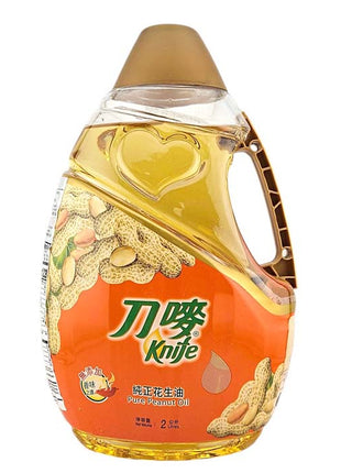 KNIFE  PURE PEANUT OIL 刀 嘜 花生油(2 LTR)