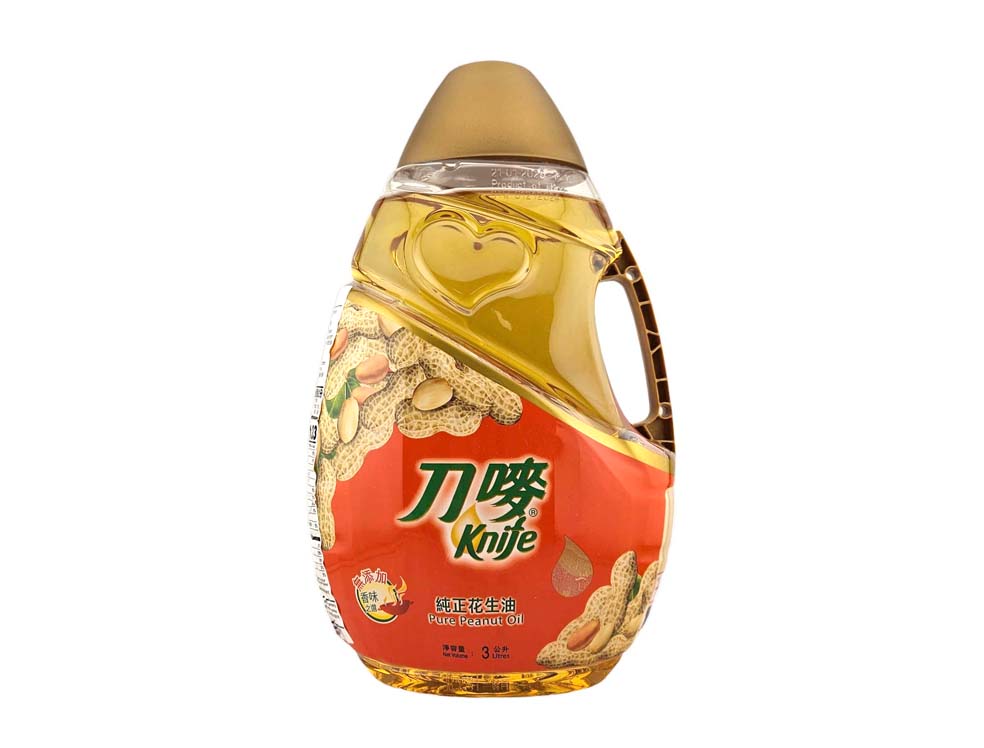 KNIFE  PEANUT OIL 刀嘜 花生油(3 LTR)