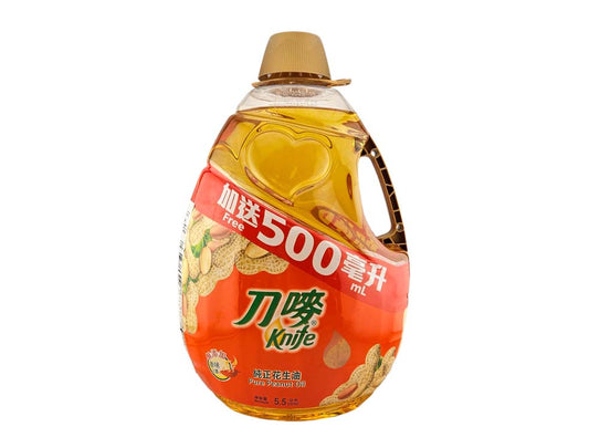 KNIFE  PURE PEANUT OIL 刀嘜  花生油(5.5 L)