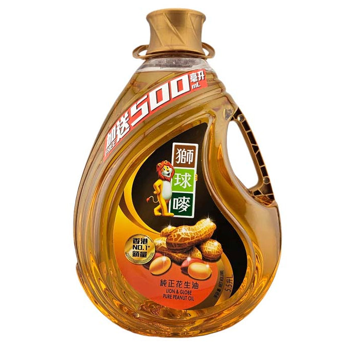 LION PEANUT OIL 獅球嘜 花生油*加送500ML*(5.5 LTR)