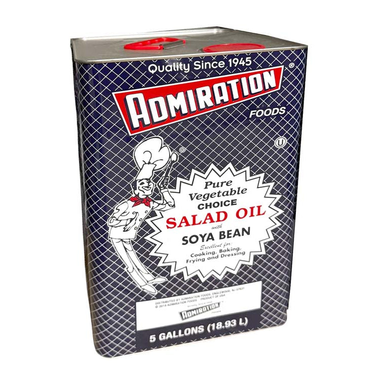 ADMIRATION SOYA BEAN OIL 鐵桶豆油(5 GAL)