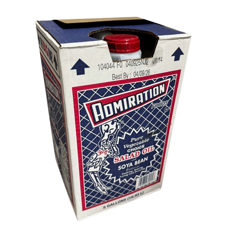 ADMIRATION-SALAN OIL SOYA BEAN 膠罐菜油（5 GAL）