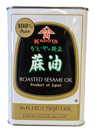 KADOYA PURE SESAME OIL 八角 麻油（3.5 LB）