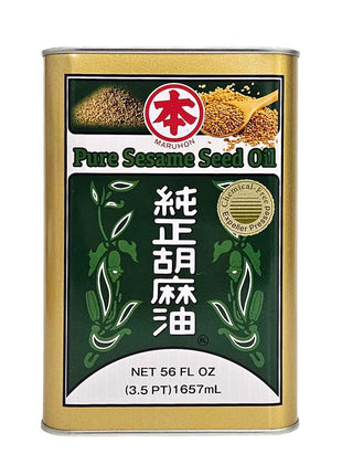 MARUHON PURE SESAME SEED OIL 本字 麻油(3.5 LB)