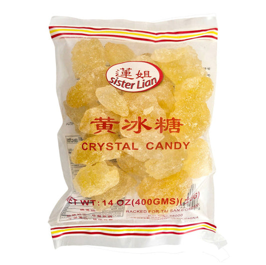 CRYSTAL CANDY 蓮姐 黃冰糖(14 OZ)