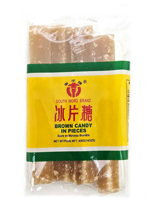 BROWN CANDY IN PIECES 南字 片糖(14 OZ)