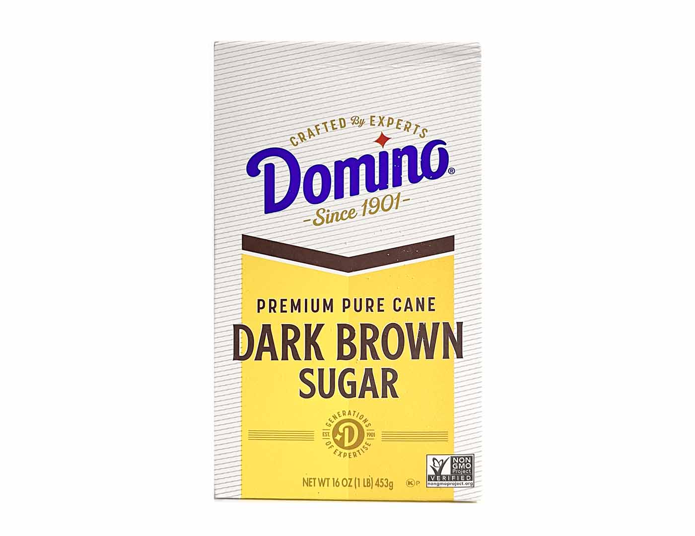 DOMINO DARK BROWN SUGAR 黑沙糖（16 OZ)