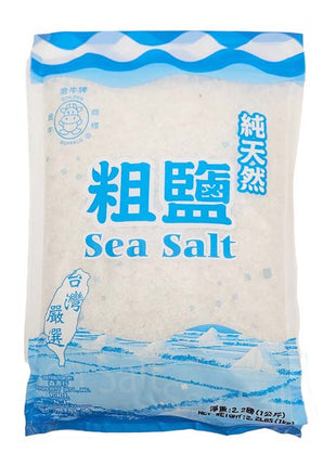 GOLDEN BUFFALO NATURAL SEA SALT 金牛 粗鹽(2.2 LB)