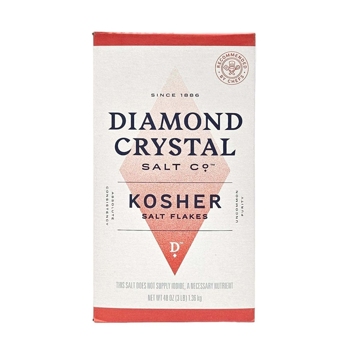 DIAMOND CRYSTAL SALT (KOSHER) 鹽(3 LB)