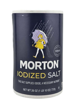 MORTON NON IODIZED SALT 妹嘜 檯用鹽(26 OZ)