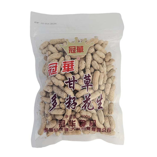 GUANG HUA ROASTED PEANUTS 冠華 甘草多籽花生(400 G)