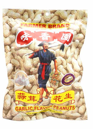 FARMER GARLIC FLAVOR PEANUT 農夫 味香園蒜茸花生(10.58 OZ)