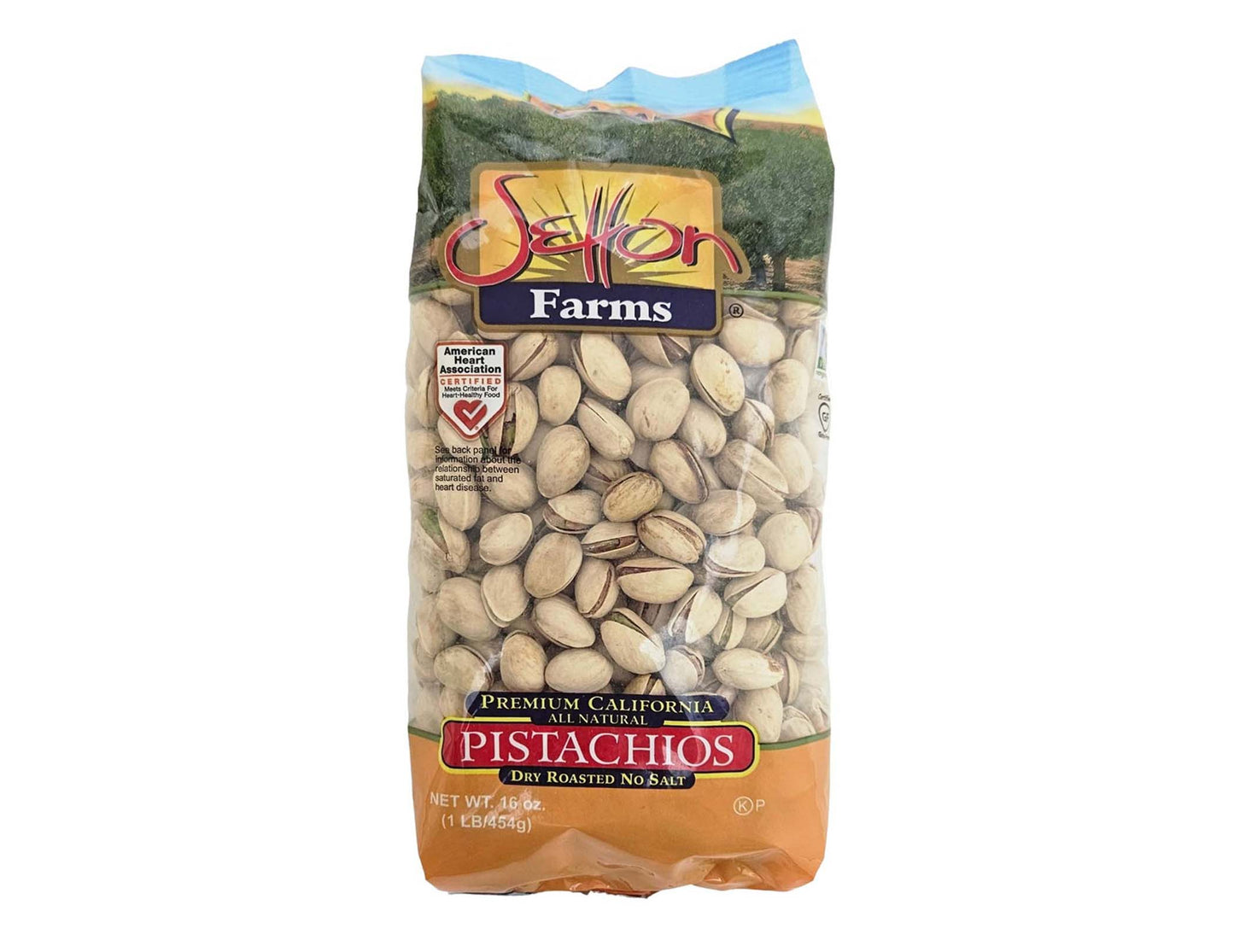 SETTON FARMS CALIFORNIA  PISTACHIO(NO SALT)開心果*無鹽*(16 OZ)