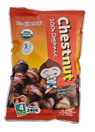 LA CHEETA ROASTED CHESNUT 有機有殼栗子肉*即食*(240 G)
