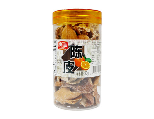 AO JIA PRESERVED DRIED TANGERINE PEEL 澳佳 九製陳皮(90 G)