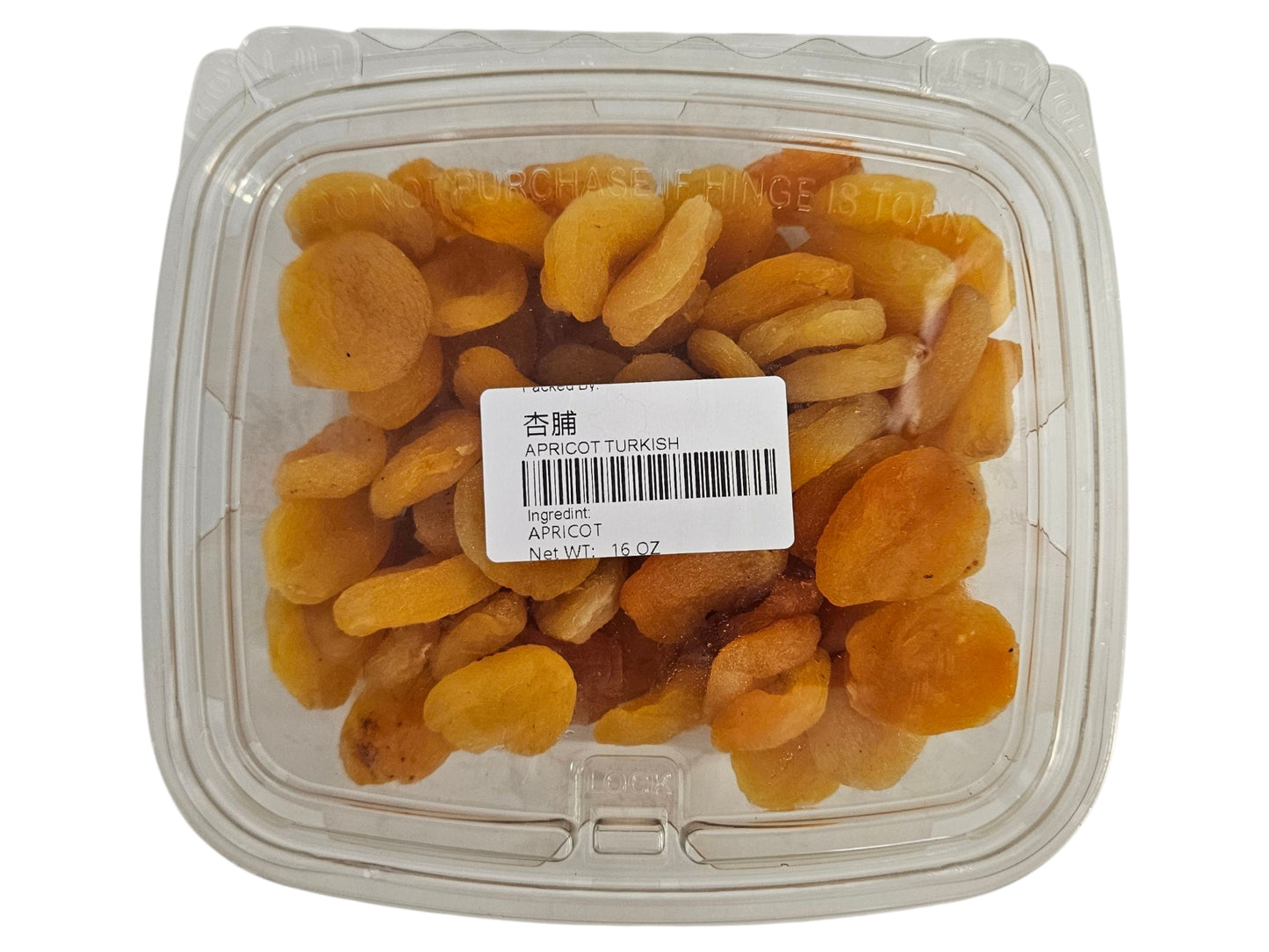 TURKISH APRICOT TURKISH 杏脯肉#4(28 LB)