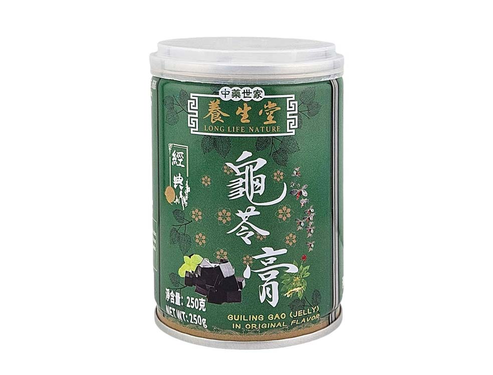 LONG LIFE NATURE CHINESE HERBAL JELLY 養生堂 龜苓膏(250 G)