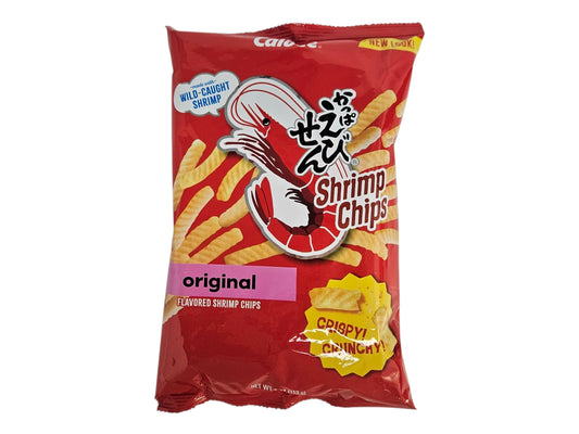CALBEE BAKED SHRIMP FLAVOR CHIPS 卡樂 日本蝦條(4 OZ)