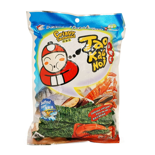 小老闆紫菜(海鮮味)TAOKAENOI CRISPY SEAWEED SNACK SEAFOOD FLAVOR 小老闆 紫菜*海鮮*（32 G）
