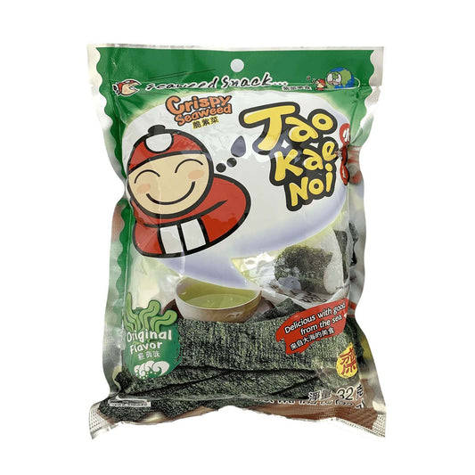 TAOKAENOI CRISPY SEAWEED ORIGINAL FLAVOR 小老闆 紫菜*原味*(32 G)
