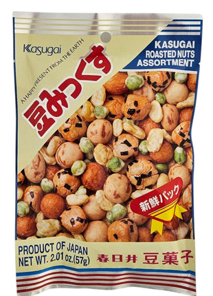 KASUGAI ROASTED NUTS ASSORTMENT 春日井 雜錦豆果子(2.01 OZ)